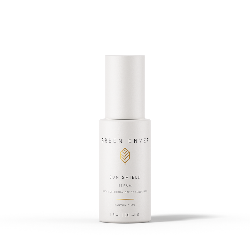 Green Envee Sun Shield Serum Broad Spectrum SPF 50 - Canyon Glow