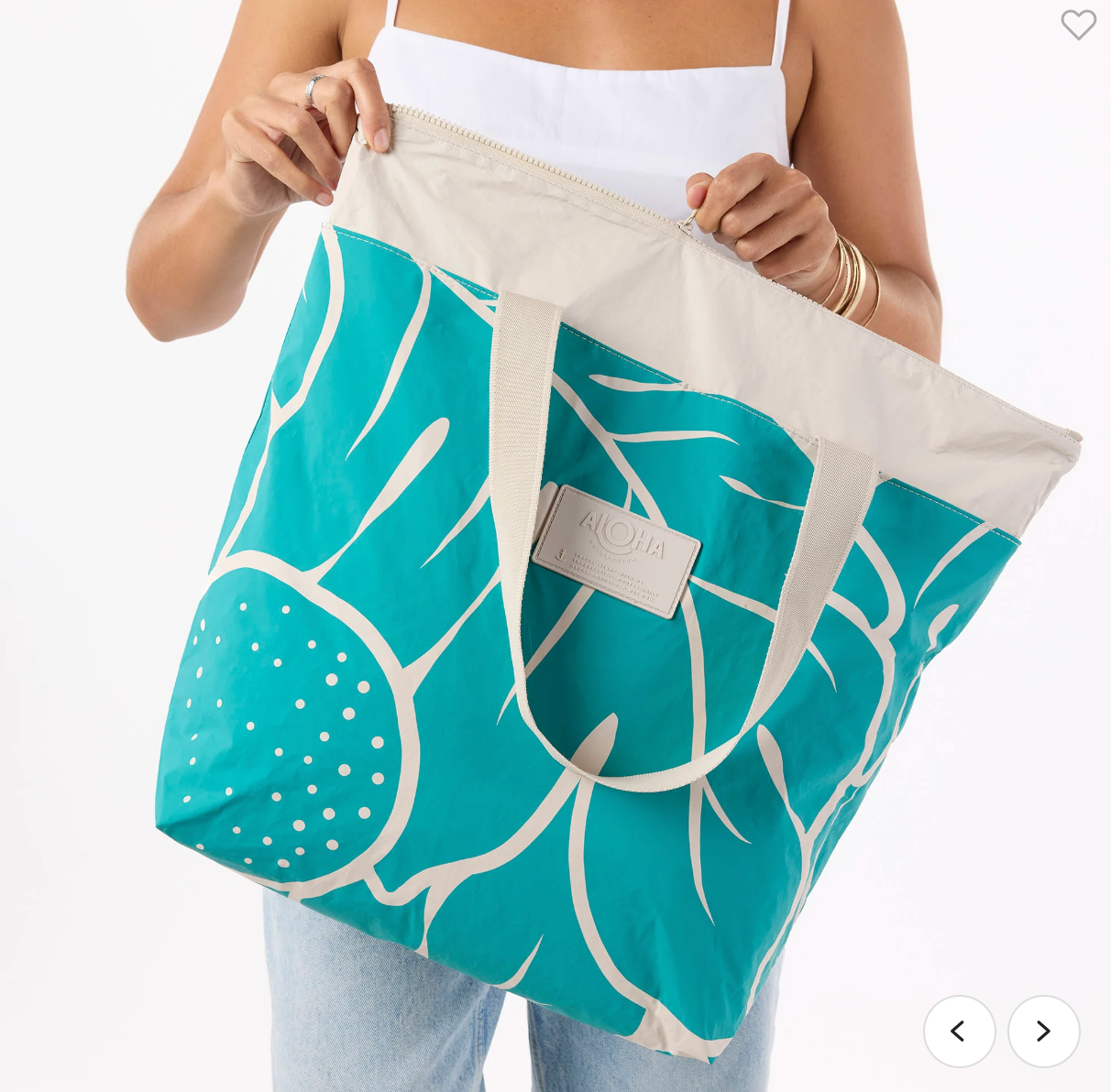 Aloha Collection Ulu Nui Day Tripper in Dark Teal & Sandstone