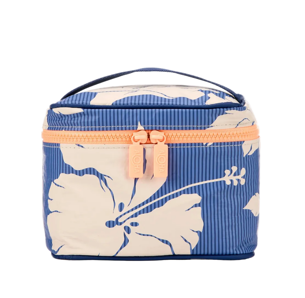 Aloha Collection Salina Tiny Stripe Cabin Crew Kit in Navy