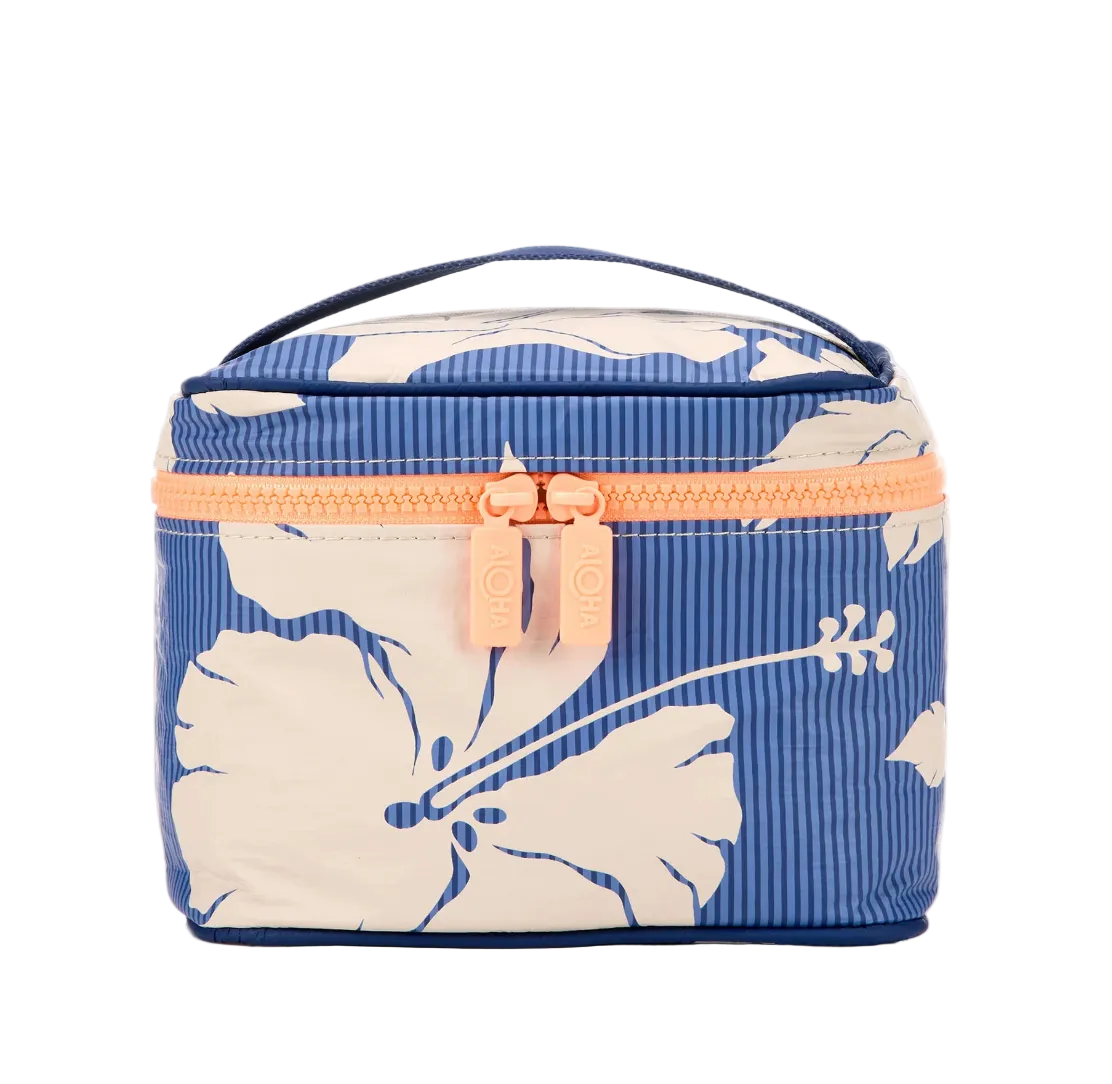 Aloha Collection Salina Tiny Stripe Cabin Crew Kit in Navy