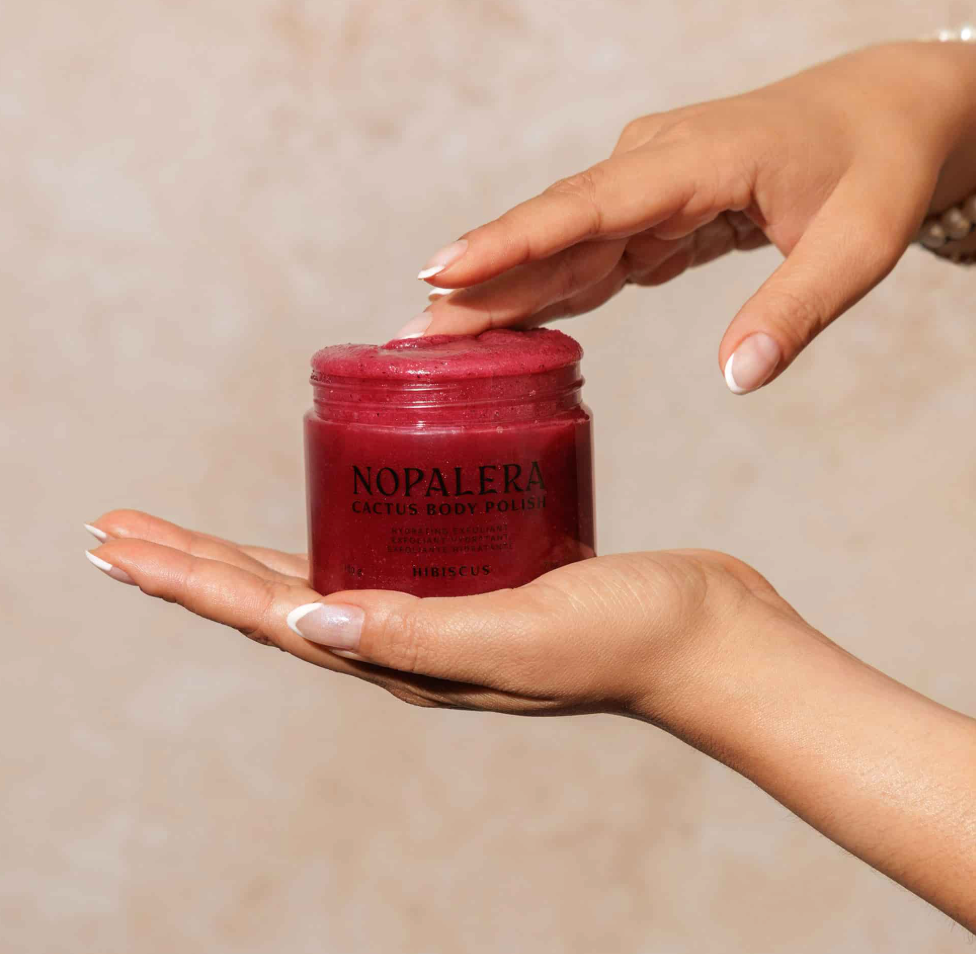 Nopolera Cactus Body Scrub - Hibiscus