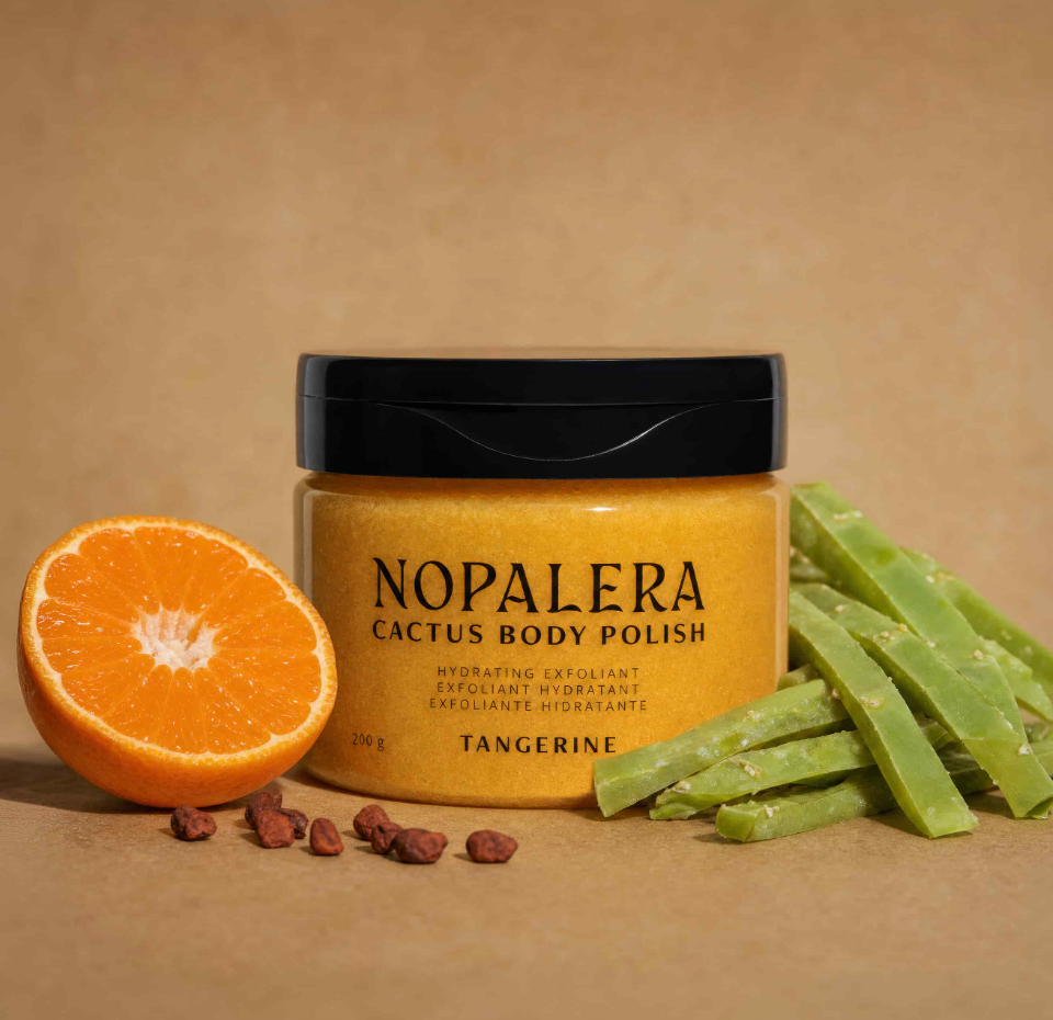 Nopolera Cactus Body Scrub - Tangerine