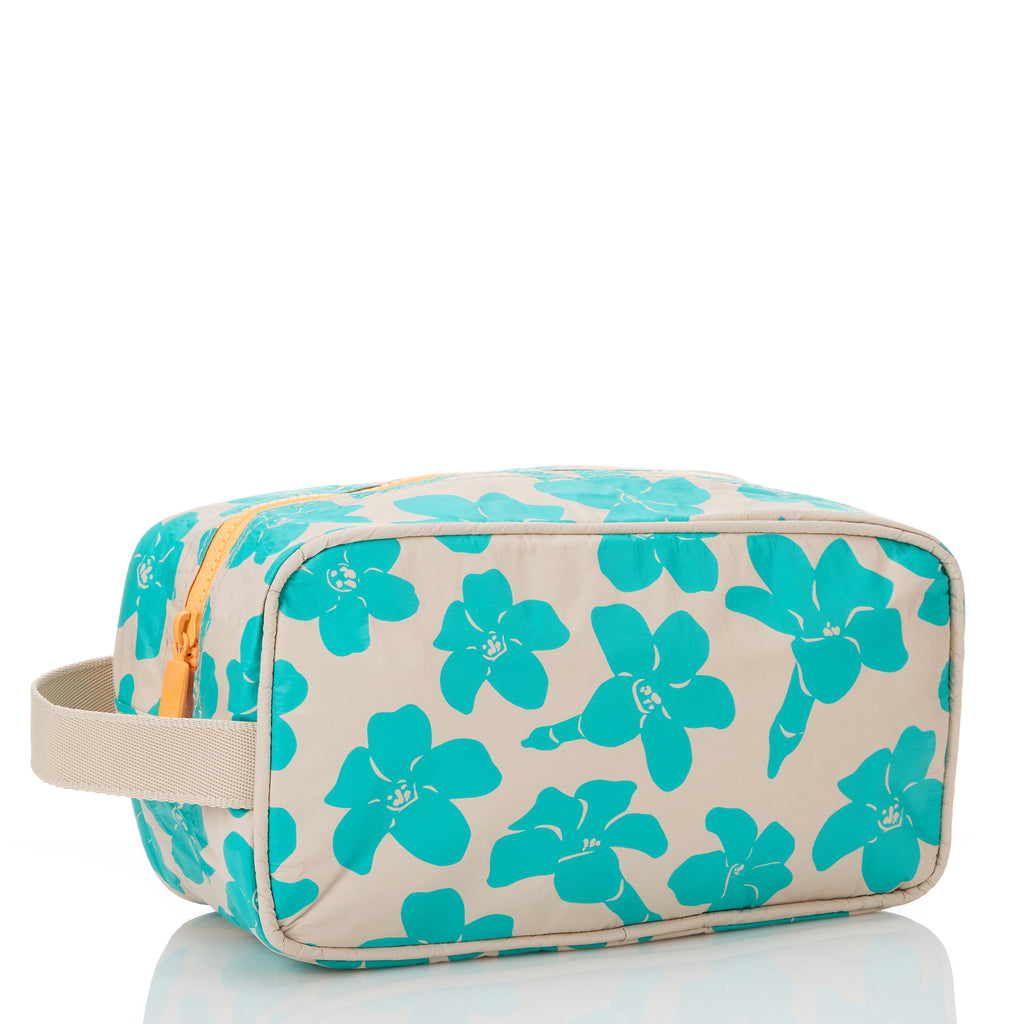 Aloha Collection Puakenikeni Buds Dopp Kit in Blue Lagoon