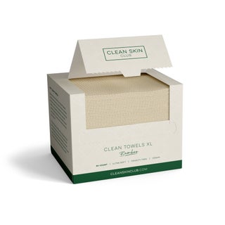 Clean Skin Clean Towels XL Bamboo, Disposable Face Towels, 50 Count