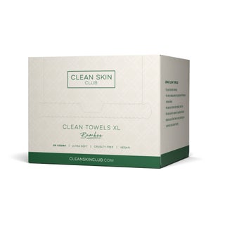 Clean Skin Clean Towels XL Bamboo, Disposable Face Towels, 50 Count