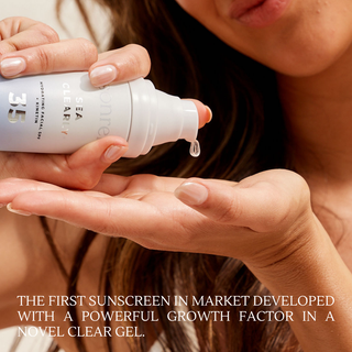 Sea Clearly Hydrating SPF 35+ Kinetin-Growth Factor Clear Face Sunscreen Gel/Primer